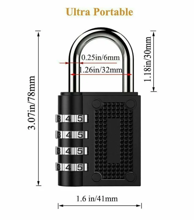 2x%20Weatherproof%20Security%20Padlock%20Outdoor%20Heavy%20Duty%204-Digit%20Combination%20Lock%20-%20Image%204