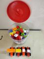 Building Blocks Bucket 90+ pieces Block Bucket for kids easy to store Block Balti. 