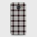 Samsung A5 2016 (A510) Cover - SkinLee HQ Hard Case - Check Pattern White - SKINLEE-297-1-235-35. 