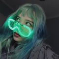 LED Glasses Glowing Party Supplies Lighting Adult Kids LED Glasses Light Glow In Dark Shutter Neon Flash Christmas Birthday. 