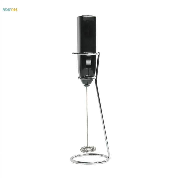 Kitchen Frother Clean Heavy Duty Portable Multi Purpose Milk Frother Holder for argent