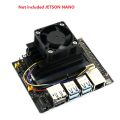 for Jetson Nano Cooling Fan 5V, 4PIN Reverse-Proof,PWM Speed Adjustment, Strong Cooling Air. 