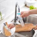360 Degree Water Saving Tap, Anti Splash Tap, Fan Pressure Foam Faucet Sprayer Faucet Nozzle Filter Aerator Diffuser Water-saving Device for Kitchen Bathroom Usage. 