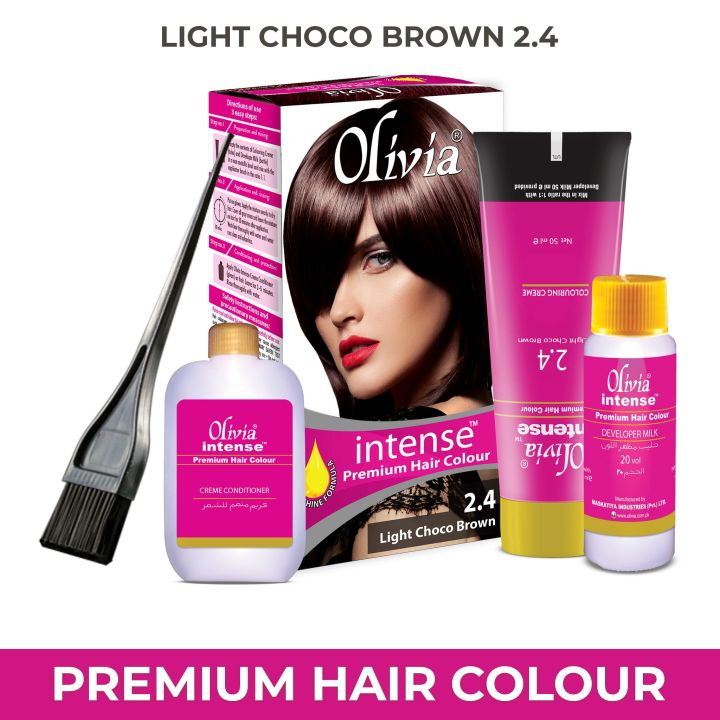 Olivia Intense - Light Choco Brown