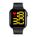 LED Sports Watch, Lightweight Digital Bracelet with Comfortable Fit and LED Display. 
