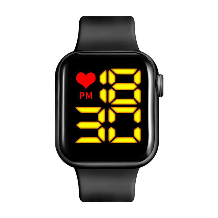 LED Sports Watch, Lightweight Digital Bracelet with Comfortable Fit and LED Display