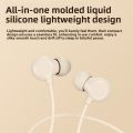 In-ear wired headphones suitable for round-hole OPPO Type-C with microphone, universal headphones, high aesthetic value wired headphones Q5. 