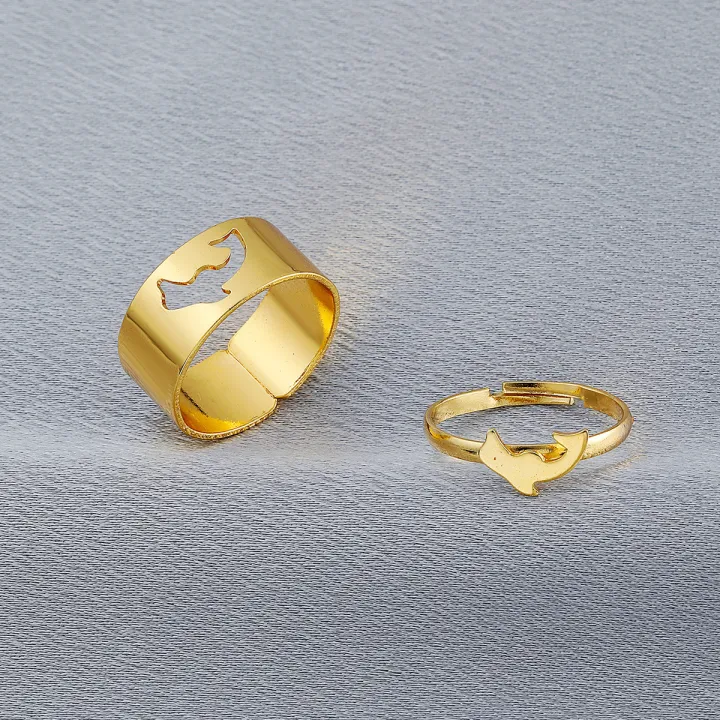Trendy%20Dolphin%20Shape%20Couple%20Rings%20For%20Girls%20and%20Boys%20-%20Image%206