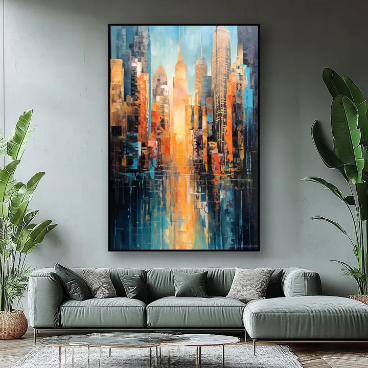 Abstract%20Cityscape%20painting%20print%20in%20solid%20frame%20,%20Office%20Wall%20Art,%20Poster%20Painting%20,Textured%20Painting%20,%20Wall%20Decor%20Living%20Room,%20Home%20Decor%20,%20Ready%20to%20hang%20Painting%20-%20Image%206