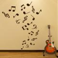 Musical Notes Music Wall Sticker | Music wall decals | music icons wall stickers. 