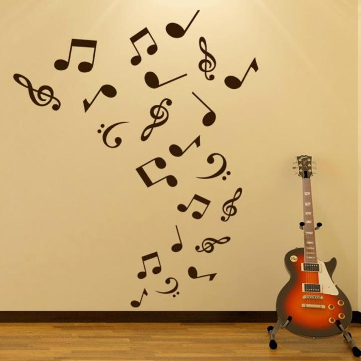Musical Notes Music Wall Sticker | Music wall decals | music icons wall stickers