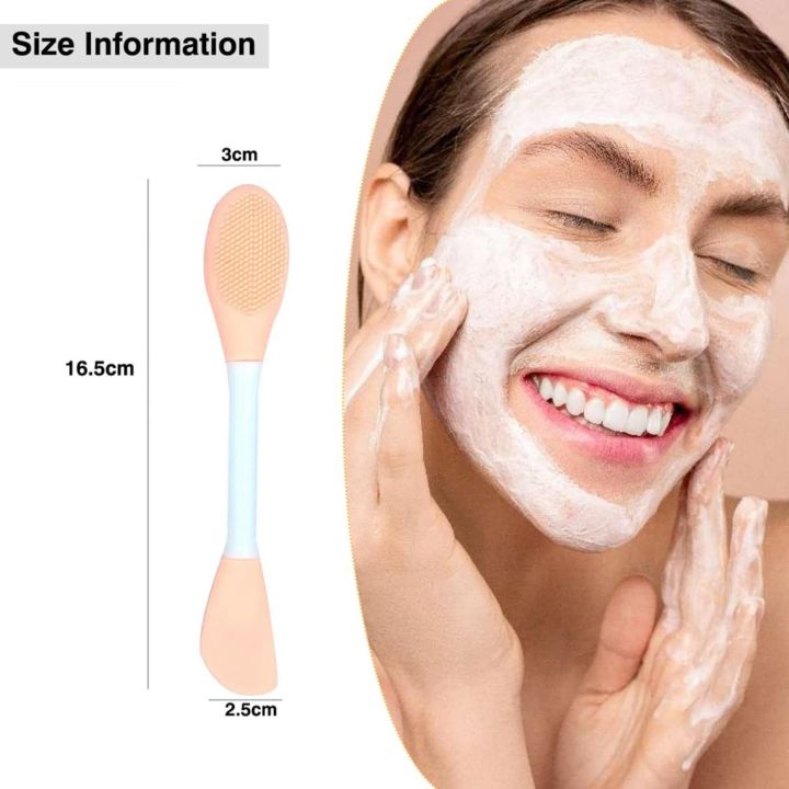 Silicone%20Brushes,Double-Ended%20Silicone%20Face%20Mask%20Brush,Facial%20Cleansing%20Brush,%20Premium%20Soft%20Facial%20Masks%20Other%20Skin%20Care%20Applicator%20Tool%20for%20Cream,%20Body%20Lotion,Moisturizer%20-%20Image%204