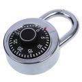 Master Coded Lock 50mm With Round Fixed Dial Combination Padlock Defender. 
