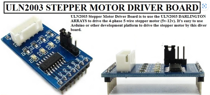 ULN2003 Relay & STEPPER MOTOR DRIVER BOARD