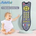NYT Baby Music Learning Toys Tv Remote Control Toy Early Educational Toys Kids Electric Controller Learning Machine Toy Children Funny Gift For Baby Boy Girl. 