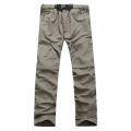 Yfashion Men and Women Detachable Quick Dry Hiking Pants Sports rousers for Outdoor Camping rekking. 