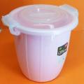 Plastic Storage Container Jar with Transparent Lid 6 Liters. 