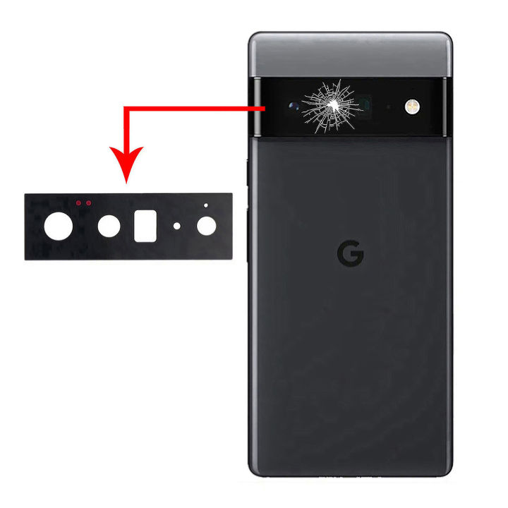 Google Pixel 6 Pro Premuim Back Camera Lens Replacement Glass For Google Pixel 6 Pro - Burrak