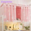 Amamia Bed Curtains Comfortable and breathable Easy to Install Students Bed Curtains. 