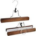 2 pcs Wooden Closet Organizer Hanger Multifunctional Ties ,Belts ,pants,Shawls Storage Holder. 