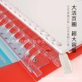 Yuthorite Japanese Maruman Manlewen Session large-capacity B5 loose-leaf double index page student notebook. 