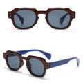 High Quality Sunglasses Trendy Unisex Personalized UV400 Shades Cut Edge Design Square Frame Eyewear for Outdoor Accessory Fashion Statement Women and Men Eye Safety  Wear. 