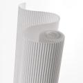 100 feet-corrugated sheet roll-For Art and Craft - White. 