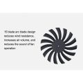 Mute 120Mm 12Cm PWM Cooling Fan Slim 12Mm,New 120X120x12mm DC 12V 0.20A 1400RPM Computer PC Case Chassis Cooler Quiet. 