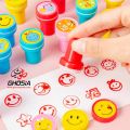Emoji Stamps Set For Kids Funny Stamping Set For Kids Cute Emoji Stamps ( 10 Pcs Set ) - 1060. 