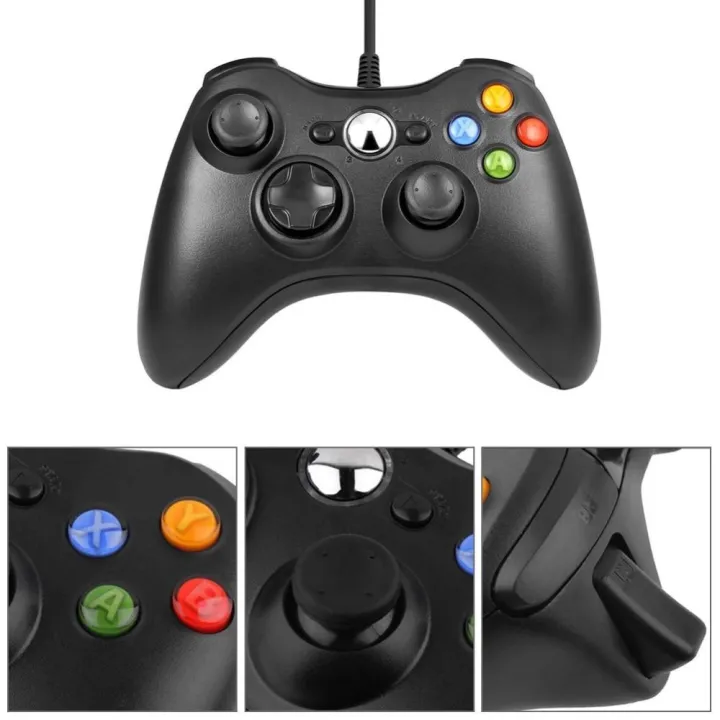 Xbox%20360%20Controller%20for%20Windows%20&%20Xbox%20360%20Console%20Wired%20USB%20Joystick%20Support%20PC%20Laptop%20%7C%20Microsoft%20Xbox%20360%20Wired%20Gaming%20Controller%20for%20Xbox%20360%20&%20PC%20-%20Image%204