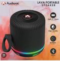 AUDIONIC LAVA BLUETOOTH MINI SPEAKER More Than 4 Hours Battery Timing 1 Year Brand Warranty Card Multiple Colour Choice High Sound Clear Voice Portable Bluetooth 5.1 Speaker. 