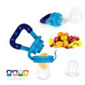 Baby Fruit Pacifier Food Feeder - BPA-Free Silicone Baby Feeder & Fresh Food Feeder, Teething Toy for Infants, Safe Fruit Feeder with Easy Grasp Handle for Choking Prevention - Essential Newborn Accessories. 