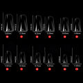 A fittings are Fi Tip Wn NailtensioNails 240pcs Duck False For Exn Full Cover Long Artificial Press Oide Flnger Beauty. 