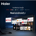Haier Android Dongle - ( 4K - Android 11 Version - Google Assistant ) Black Colour - 1 Year Brand Warranty. 