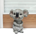 Cosme Glasses Storage Holder Adorable Koala Glasses Holder Stand for Sunglasses Eyeglasses Cute Animal Figurine Display Rack for Desktop Decoration Non-slip Resin Eyewear Organizer Animal Glasses Holder. 