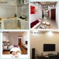 Wall Stickers 10PCS 3D Brick, PE Foam Self-Adhesive Wallpaper Removable and Waterproof Art Wall Tiles for Bedroom Living Room Background TV Decor. 
