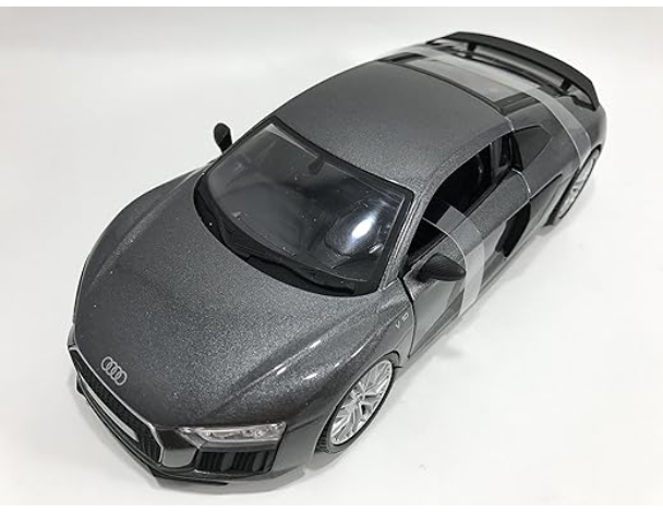 Auto Modellino Maisto 1:24 Audi R8 Rossa | Miniatura Da Collezione In Scala | Edizione In Condizioni MINT Con Scatola