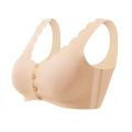 Plus Size Breastfeeding Bras Maternity Nursing Bra Feeding Nursing Underwear Clothes For Pregnant Women Seamless Ice Silk Bra. 