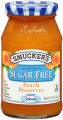 Smucker's Sugar Free Peach Preserves Sweetened With Splenda, 12.75-Ounce Jar. 