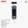 Sogo Ceramic Fan Heater (JPN-77) With Remote And Oscillating Function (1200watt). 