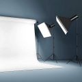 APKINA 9.2ft/2.8m Light Stand, Heavy Duty All Metal Tripod Stand, 3 Way Mounting Interface & Metal Locking Knobs, Max Load 11lb/5kg. 