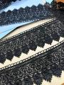 Black Chori Pattern Lace.. 