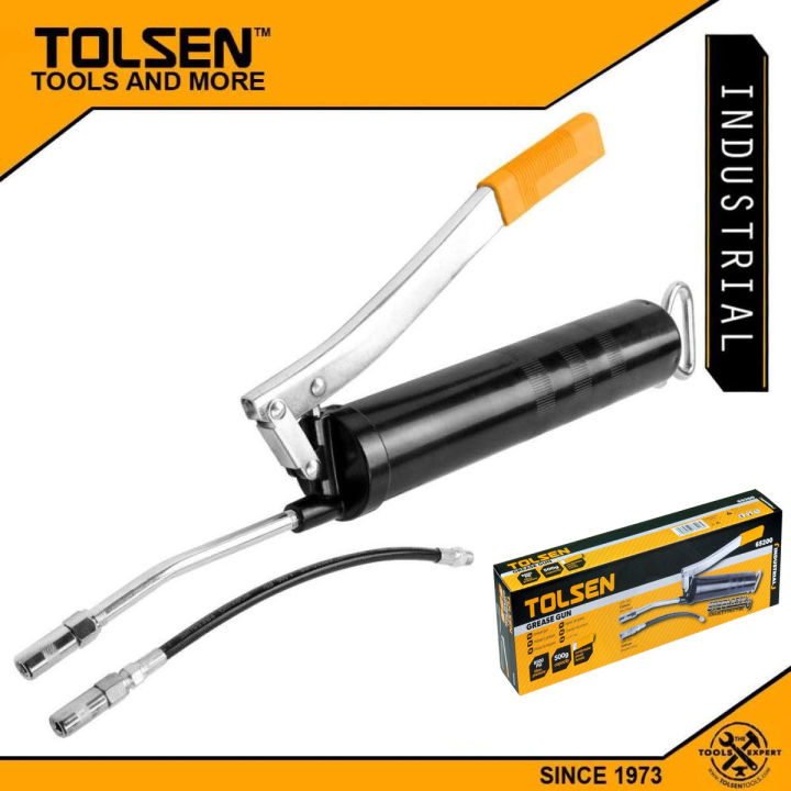 TOLSEN Industrial Multi-Function Grease  (500g - 8500PSI) with Connector Hand Lever 65200