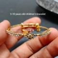 Wando 20 Styles Dubai Gold Color Baby Bangles For Kids Baby Promotion Sale Child Birthday Gifts Children'S Bracelets. 