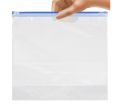 Pack of 4 Food Storage Freezer Bags With Zip lock Slider Airtight And Leak-Proof Plastic 1 Liter Kg Each. 