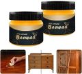 Beeswax Furniture Polish ,Wood Seasoning Beeswax | Natural Wood Wax Traditional Beeswax Polish for Wood & Furniture | Beeswax Wood Polish and Cleaner for Furniture Care. 