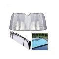 "Universal Front Windshield Sun Shade for All Cars - Silver  AA Enterprises. 