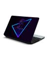 Black Panther Neon Glow Laptop Back Skin Wallpaper Sticker. 