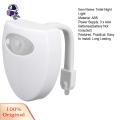 Toilet Cleanliness Color Chan g Toilet Night Light with Uv Light Sensor Easy Install Bathroom Accessory for Toilet Light. 