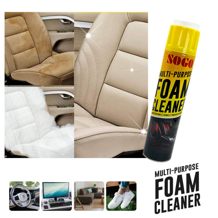 Sogo Multi-Purpose Like Fabric, Carpet, Leather, etc. Foam Cleaner – 650 ml